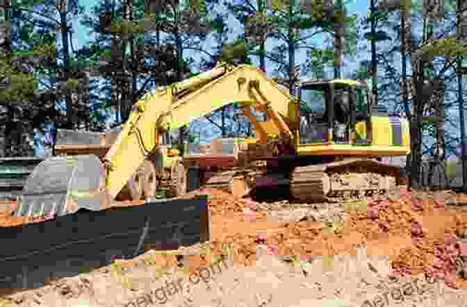 A Bulldozer Clearing Land For A Development Project World Of Excavators: Heavy Operating Machines Meeting In A World Of Work