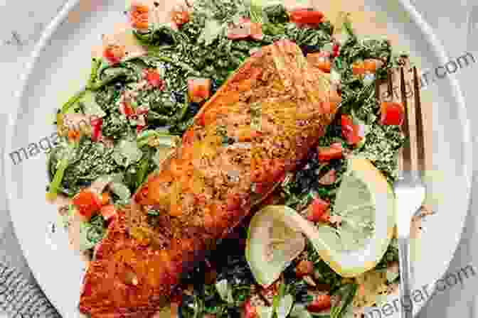 A Juicy Grilled Salmon Fillet With Roasted Vegetables And Brown Rice Easy To Make Weight Watchers Recipes: Weigh Watcher Cookbook: Cookbook