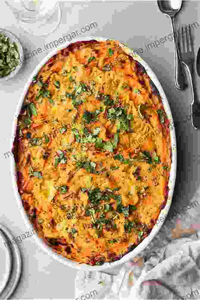 A Mouthwatering Vegan Sweet Potato Shepherd's Pie With A Flavorful Lentil Filling And A Creamy Sweet Potato Topping Easy Vegan Sweet Potato Cookbook: 30+ Plant Based Recipes To Ease Digestive Issues And Manage Weight