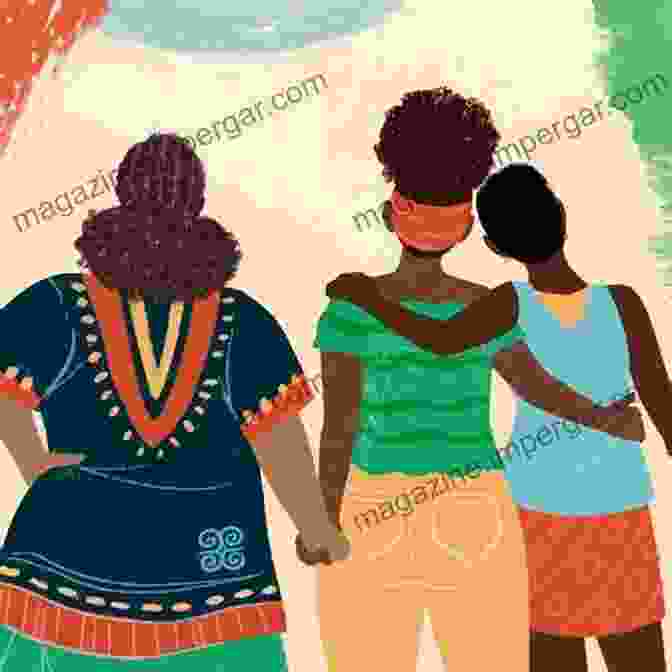 Black Women Supporting Each Other With Banner Reading Daughters Of The Diaspora Get Ready: A Prophetic Word For Black Women