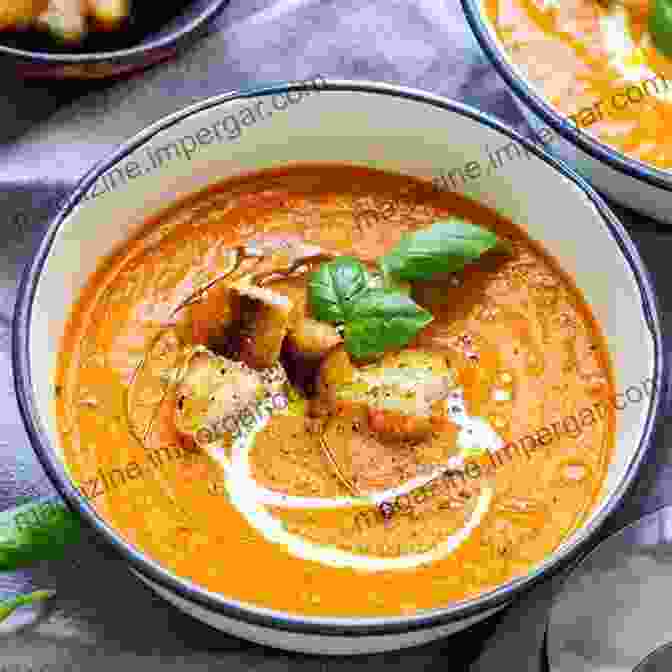 Creamy Tomato Basil Soup Recipe Vegan Soup And Stew Cookbook: Vegan Soup And Stew Recipes To Warm You Up: Delicious Vegan Soup Recipes