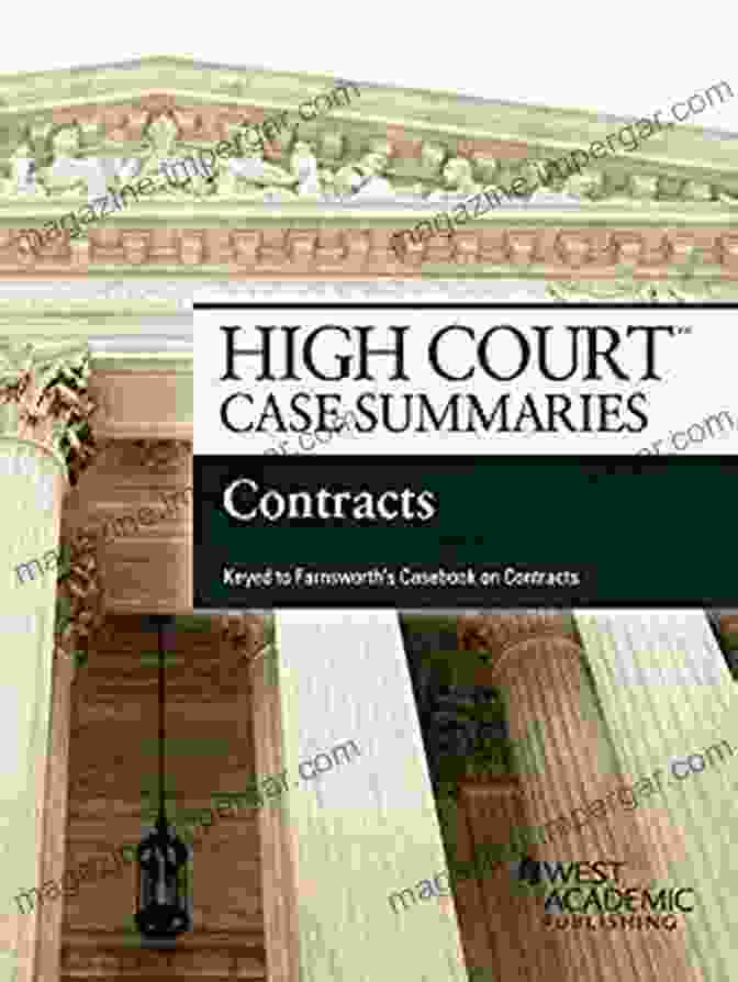 High Court Case Summaries On Contracts Book Cover High Court Case Summaries On Contracts (Keyed To Knapp Crystal And Prince)