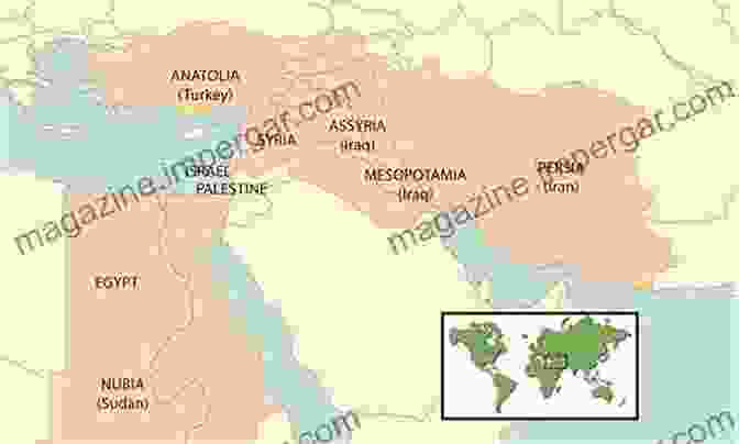 Map Of The Ancient Near East, Highlighting Major Civilizations And Geographic Features The Oxford History Of The Ancient Near East: Volume II: Volume II: From The End Of The Third Millennium BC To The Fall Of Babylon