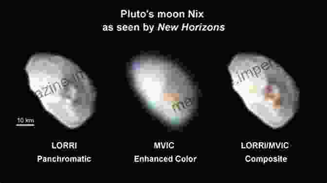 Nix, Hydra, And Kerberos, Pluto's Smaller Moons, Captured By The New Horizons Spacecraft, Showcasing Their Diverse Shapes And Sizes. The Pluto System After New Horizons (The University Of Arizona Space Science Series)