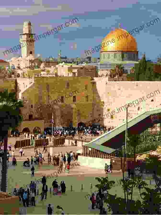 Panoramic View Of Israel's Iconic Landmarks, Including The Dome Of The Rock And The Western Wall Catch The Jew : Eye Opening Education You Will Never Look At Israel The Same Way Again