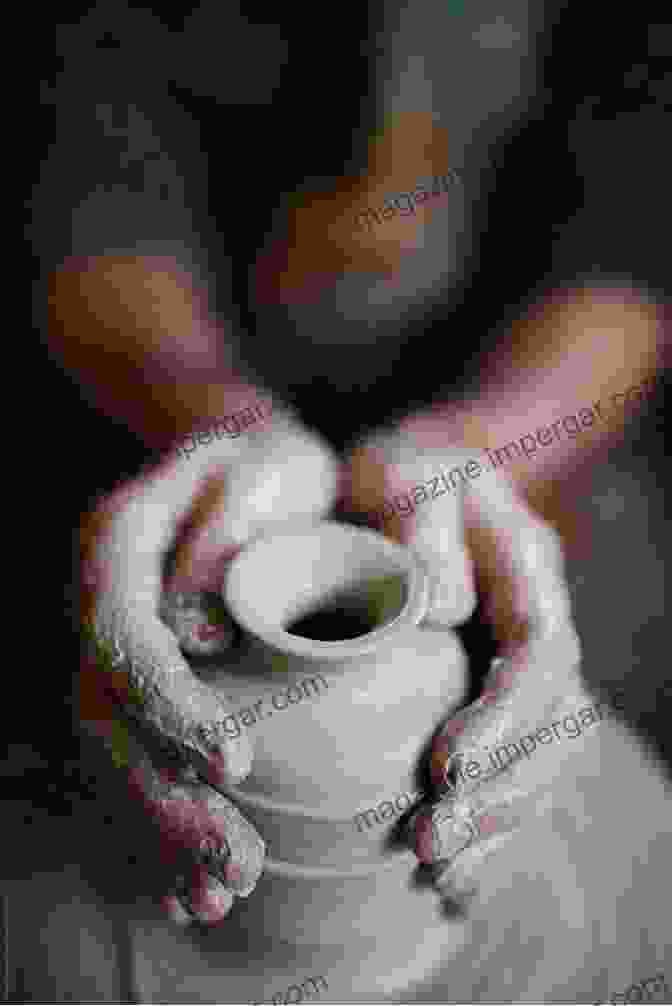 Potter's Hands Manipulating Clay POTTERY WHEEL FOR BEGINNERS: Practical Step By Step Illustration Guide To Pottery Wheel