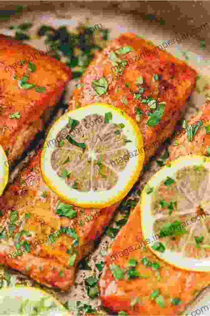 Tender And Juicy Keto Entree Pan Seared Salmon With Lemon Herb Butter Cooking New Recipe For Ketogenic Diet: With More Recipes Delicious Foods Made Keto Easy