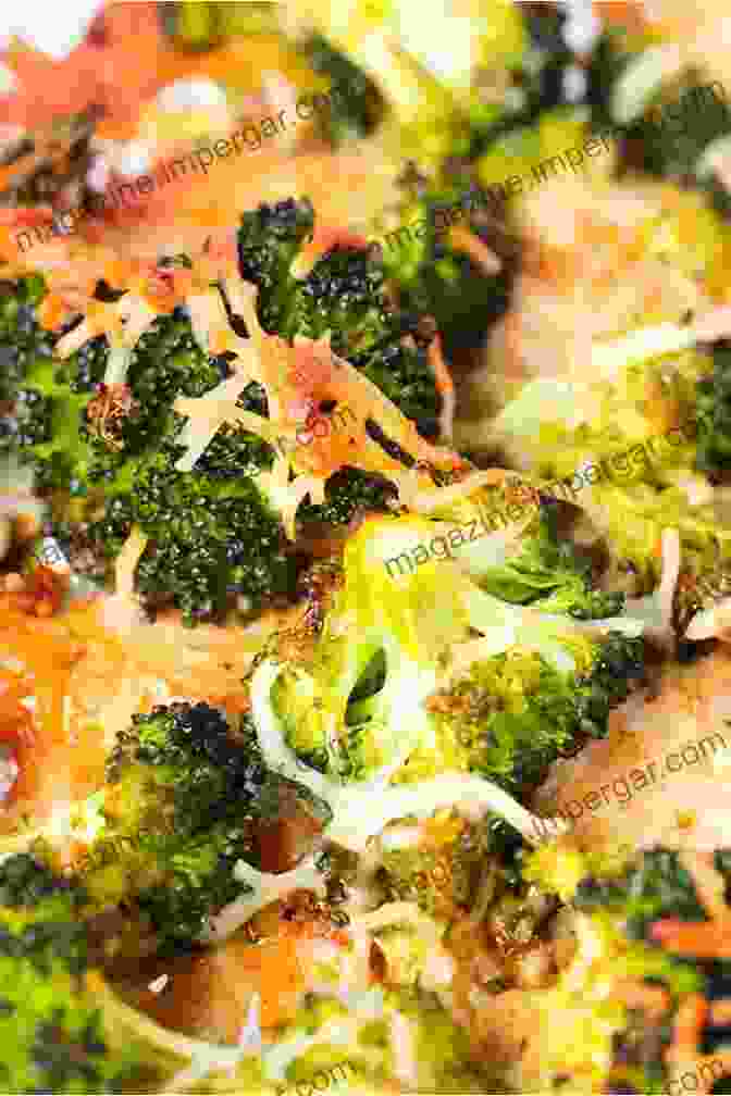 Vibrant And Flavorful Keto Side Roasted Broccoli With Garlic And Parmesan Cooking New Recipe For Ketogenic Diet: With More Recipes Delicious Foods Made Keto Easy