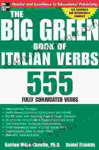 The Big Green Of Italian Verbs (Big Of Verbs Series)